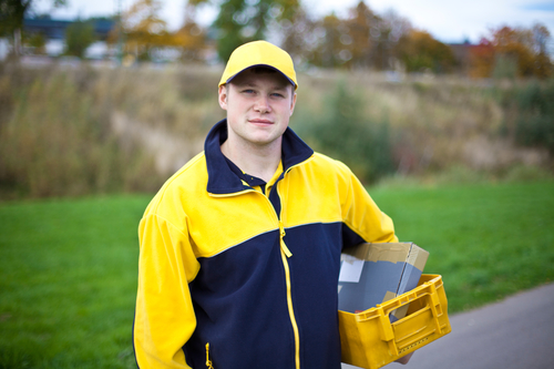Mitarbeiter der Deutschen Post