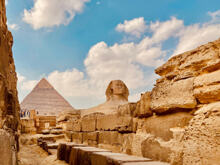 Ägypten: Sphinx und Pyramide