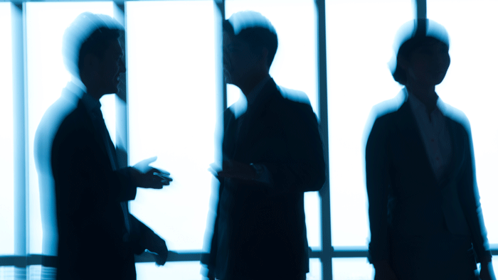 Menschliche Silhouetten